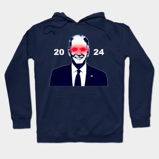 Dark Brandon 2024 Meme Biden Harris For President 2024 Hoodie